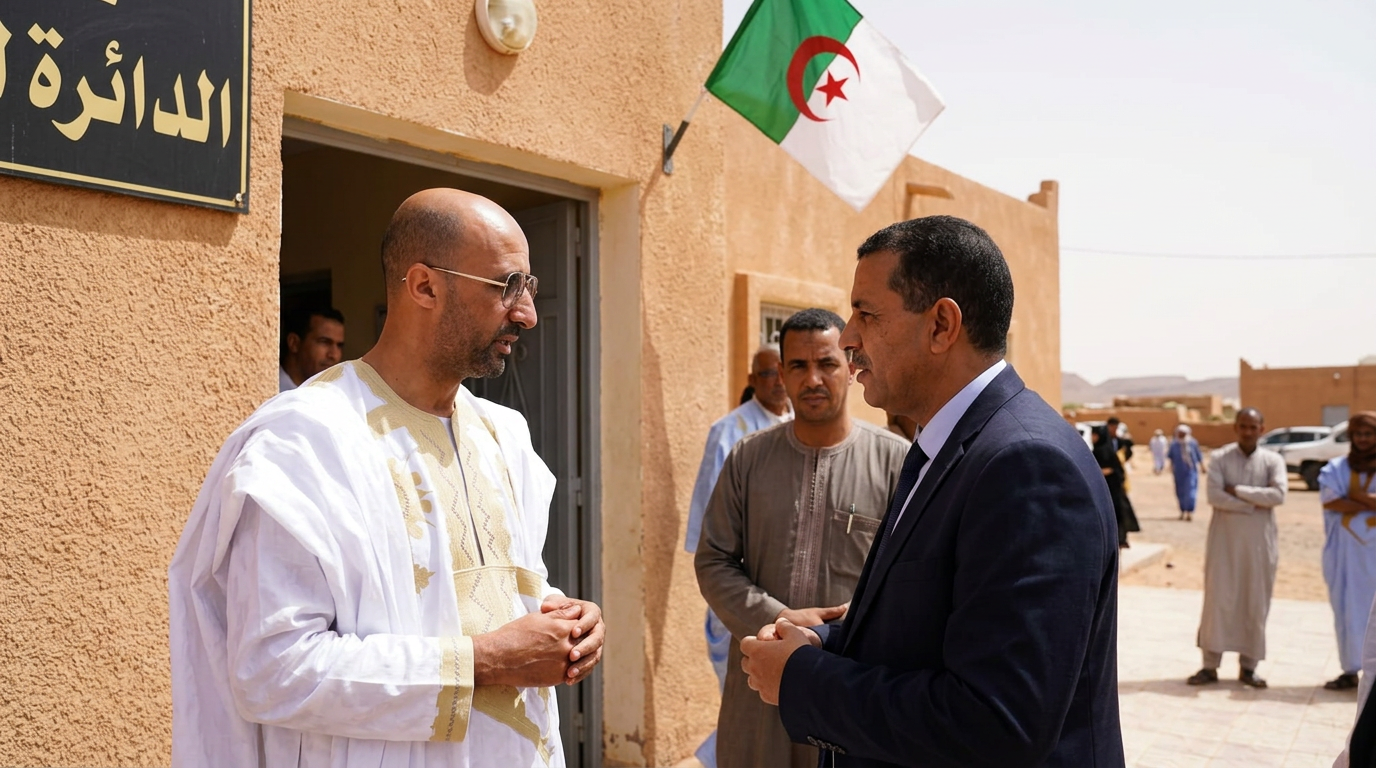 زيارة إلى مرفق عمومي محلي